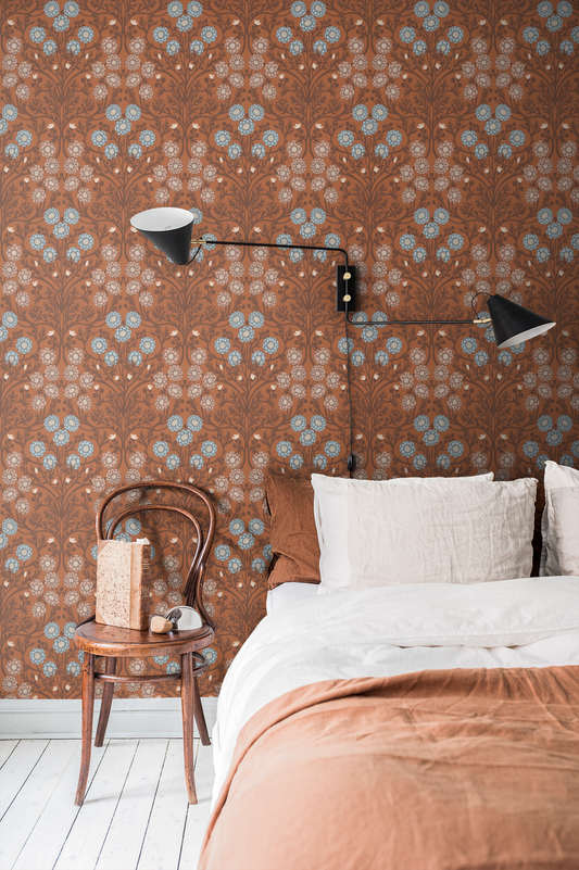 Midbec wallpaper - Bellis - rust