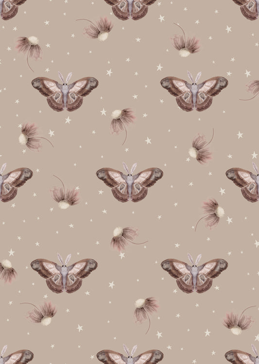 Nursery Wallpaper - Ophelia’s Dream - Dusty Rose