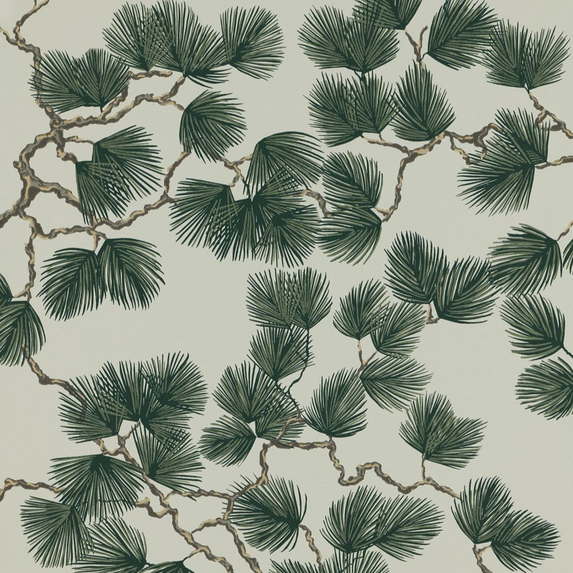 Sandberg Wallpaper - Pine Green