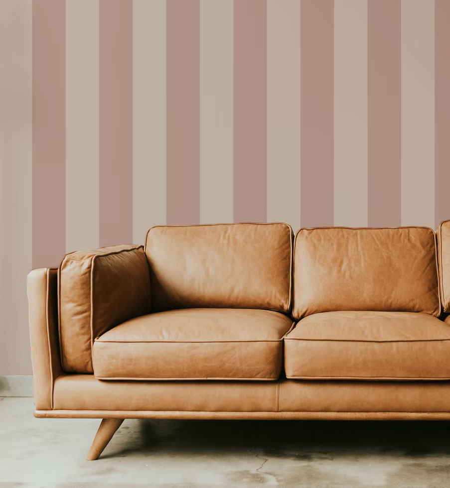 Wallpaper Stripes - Ryde - Pink